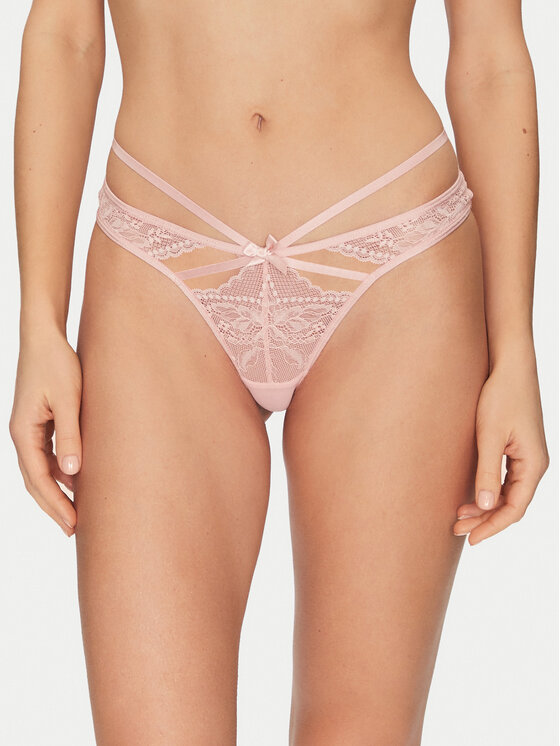 Hunkemöller Hunkemöller Комплект стрінгів 301423 Рожевий