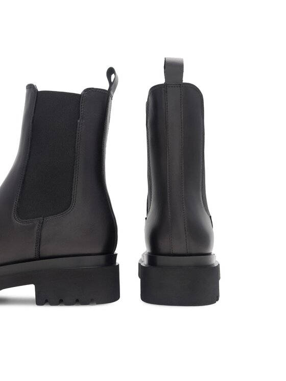 GINO ROSSI Členková obuv s elastickým prvkom Gino Rossi SUSAN-26034PE Čierna