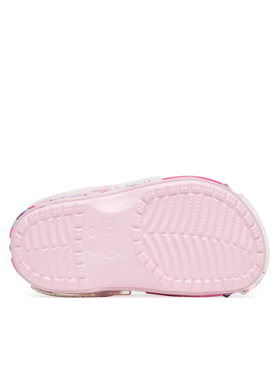 Crocs Šlepetės Crocs Classic Star Sparkle Shaker Clog 211620 Rožinė