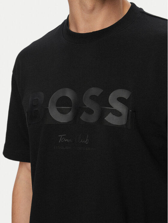 BOSS BOSS Camiseta Ts Member Logo 50559854 Negro Relaxed Fit