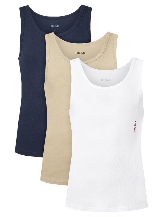 HUGO HUGO Conjunto de camisetas de tirantes 50545681 De color Slim Fit