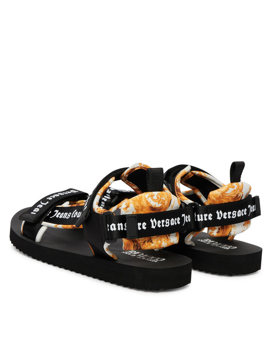 Versace Jeans Couture Босоніжки Versace Jeans Couture 80YA3S7B ZSS82 Чорний