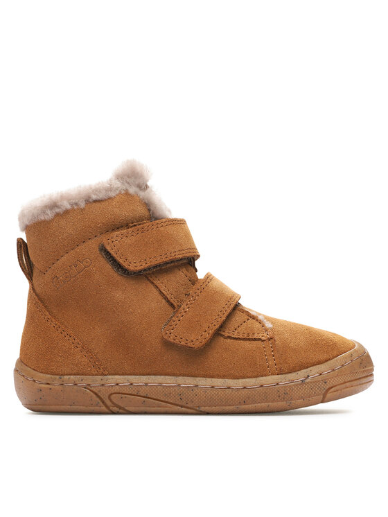 Froddo Botas altas Froddo Minni Suede Velcro G2110126-2 S Marrón