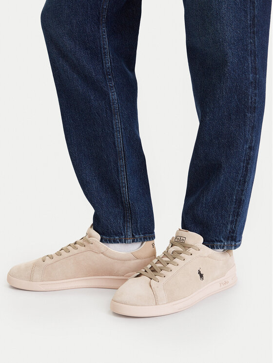 Polo Ralph Lauren Sneakersy Polo Ralph Lauren Mpolo 4/15/26 809P13080003 Beżowy