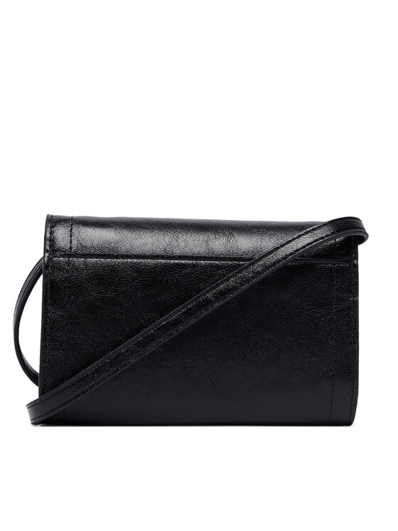 Calvin Klein Τσάντα Calvin Klein Emblem Wallet On Strap LV04F1218G Μαύρο