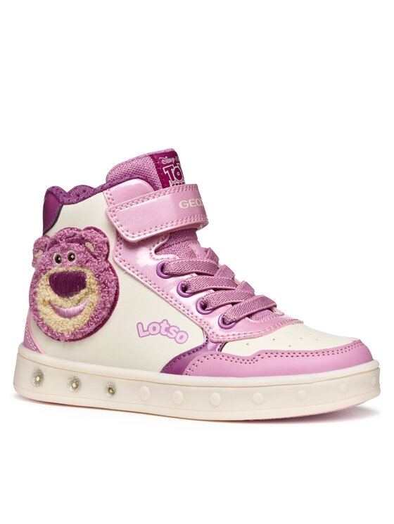 Geox Tenisice Geox J Skylin J568WG 0BCKN C8F1M M Écru