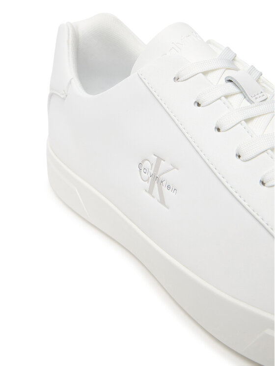 Calvin Klein Sneakersy Calvin Klein Low Prof Cupsole Lth HM0HM02123 Bílá