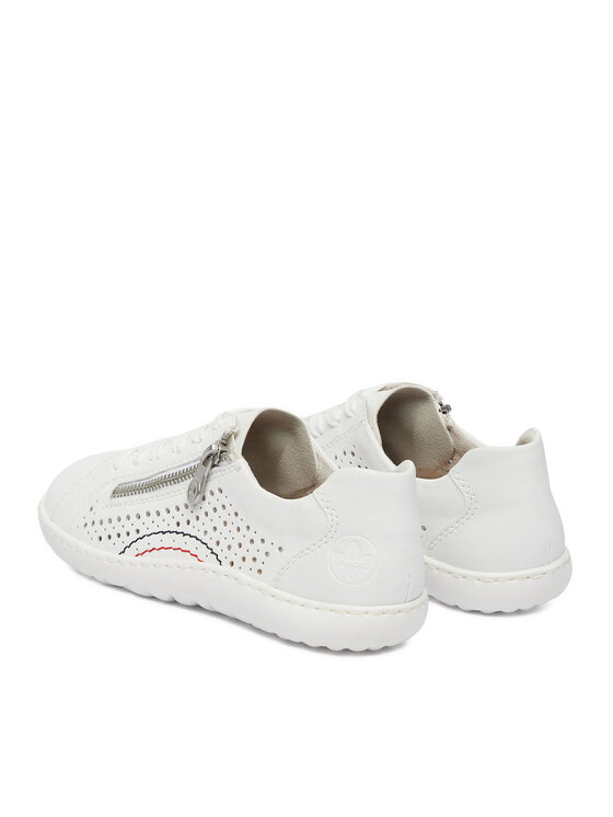 Rieker Sneakersy Rieker CEO-52824-80 Biały