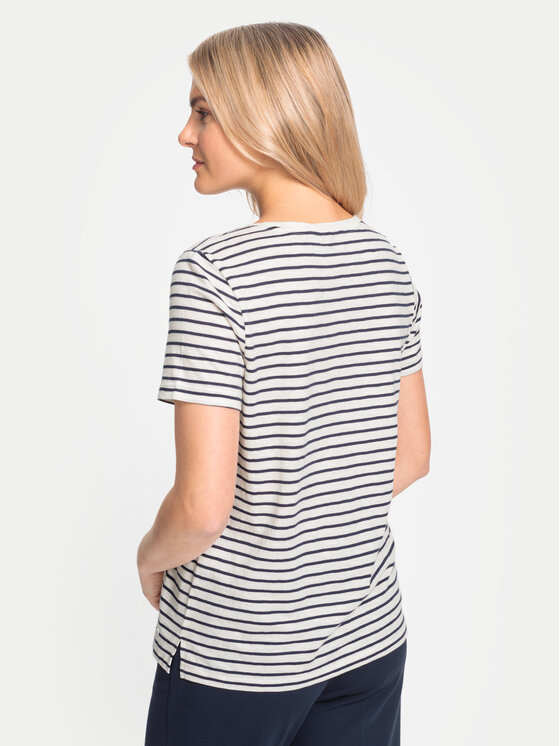 Olsen Olsen Футболка 11105068 Écru Regular Fit