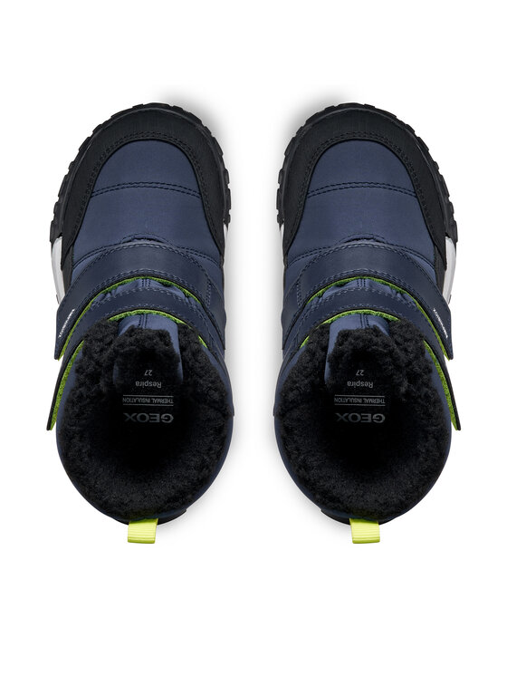 Geox Stivali da neve Geox J Trekkyup Boy B Abx J66MBA 0FU54 C0749 S Blu scuro
