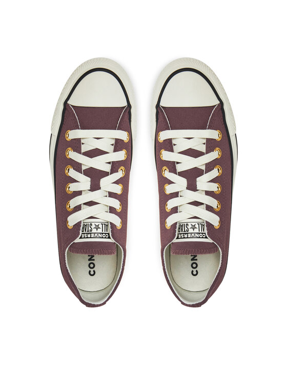 Converse Кеди Converse Chuck Taylor All Star Leather A13815C Коричневий