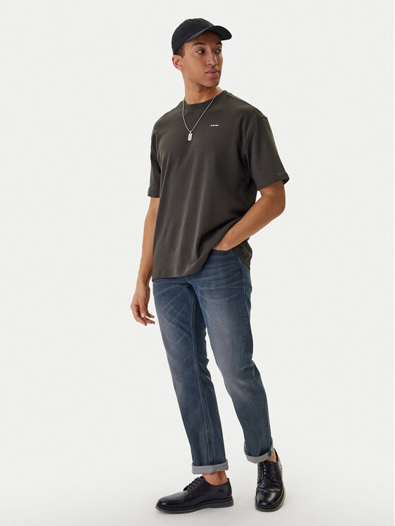 G-Star Raw G-Star Raw Camiseta Rib D28699-C812 Gris Relaxed Fit