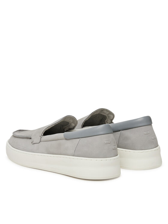 Filling Pieces Półbuty Filling Pieces Signature Loafer 79128261878 Szary