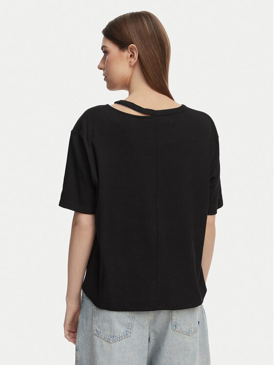 Karl Lagerfeld Jeans Karl Lagerfeld Jeans Camiseta B2W17077 Negro Regular Fit