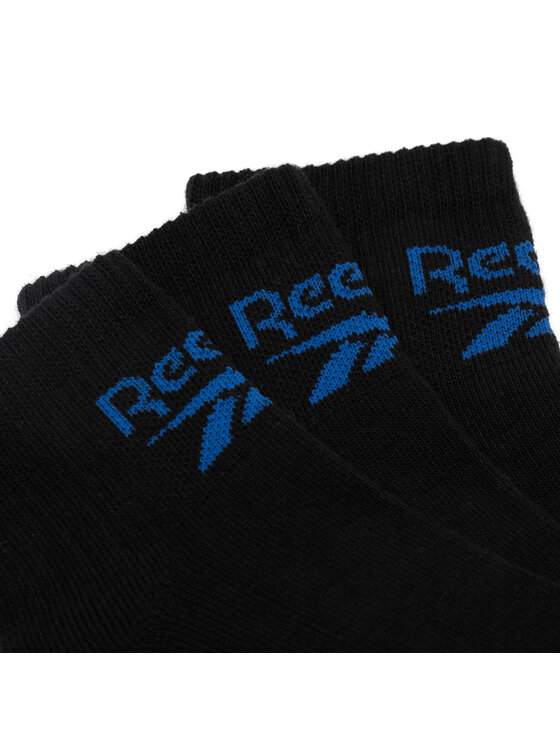 Reebok Dlhé ponožky Reebok R0255-SS24 (3-pack) Čierna