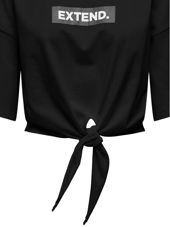 ONLY ONLY Футболка Serena 15343356 Чорний Regular Fit