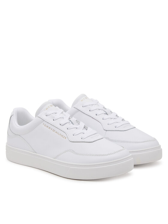 Tommy Hilfiger Sneakers Tommy Hilfiger Casual Cupsole FW0FW08689 Bianco