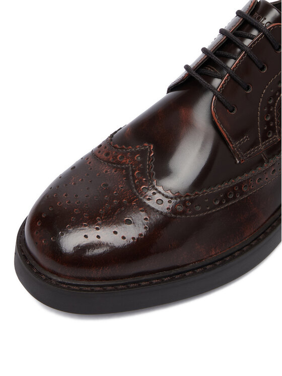 U.S. Polo Assn. Туфлі U.S. Polo Assn. EO-ANYA001W/GL1 Темно-коричневий