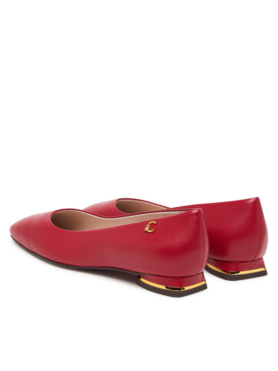 Coccinelle Baleríny Coccinelle C-Everyday Smo E4 U1L 19 01 01 Červená