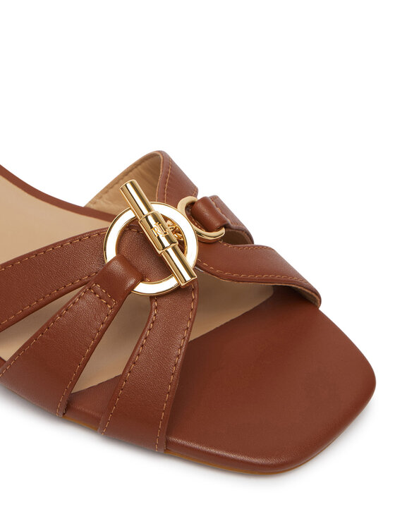 LAUREN RALPH LAUREN Klapki LAUREN RALPH LAUREN Blaike 802982875001 Brązowy