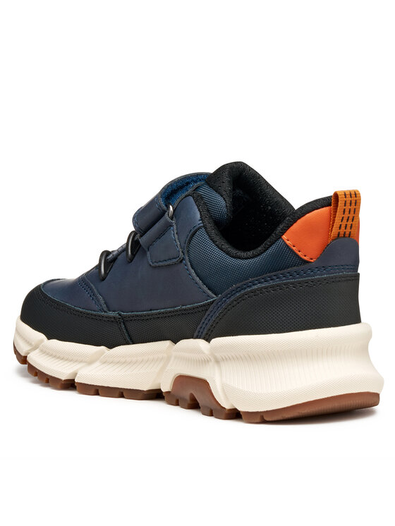 Geox Sneakersy Geox J Flexyper Plus J56LCA 0MEFU C4002 S Granatowy