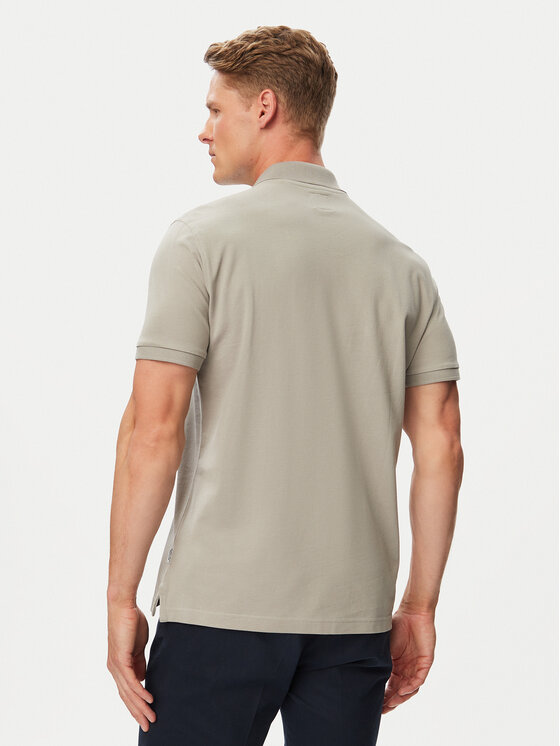 Beverly Hills Polo Club Beverly Hills Polo Club Поло P-SS26M-P42560 Сірий Regular Fit