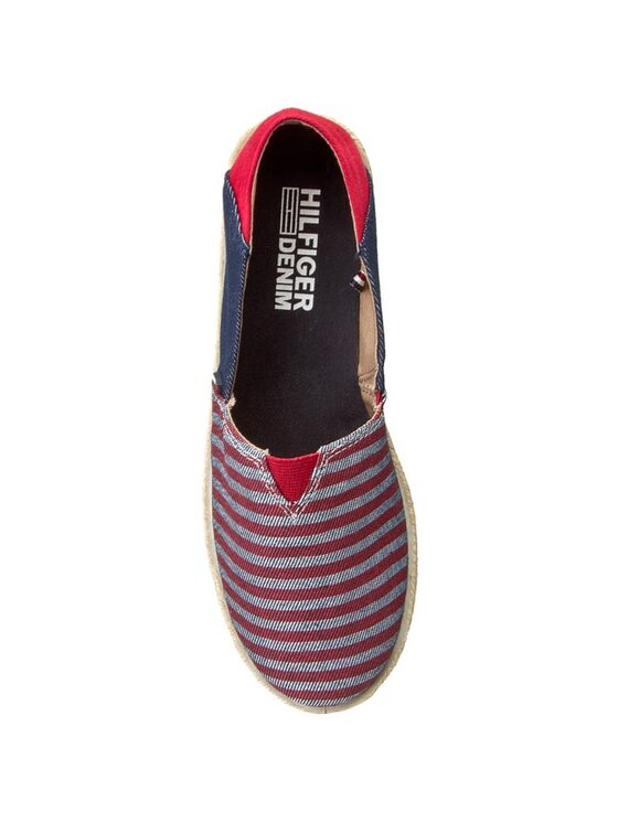 Tommy Hilfiger Еспадрили Tommy Hilfiger DENIM Sari 2JS EN56821154 Denim Stripe 931