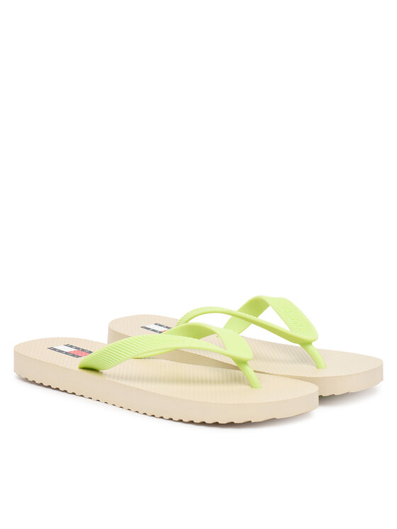 Tommy Jeans Flip-flops Tommy Jeans Tjw Logo Summer Sandal EN0EN02979 Sárga