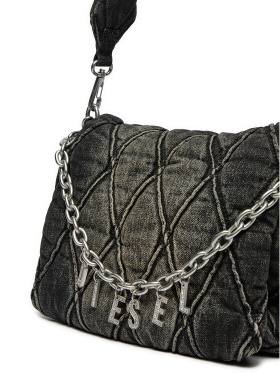 Diesel Ročna torba Diesel Charm-D X09596P6330 Siva