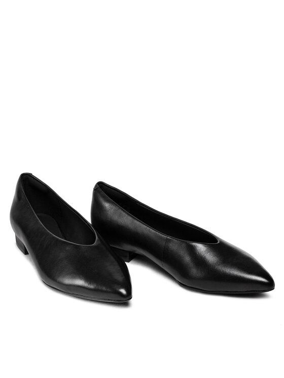 Clarks Polobotky Clarks Laina15 Easy 261615444 Černá