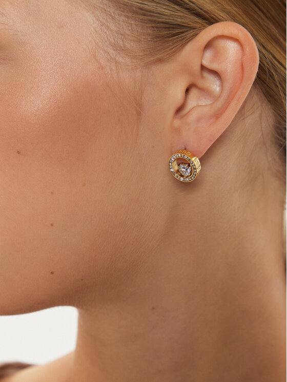 Guess Náušnice Guess JUBE04 666JW Zlatá
