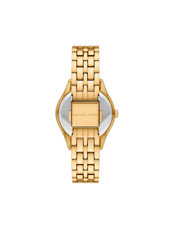 Michael Kors Ročna ura Michael Kors Harlowe MK7651 Zlata