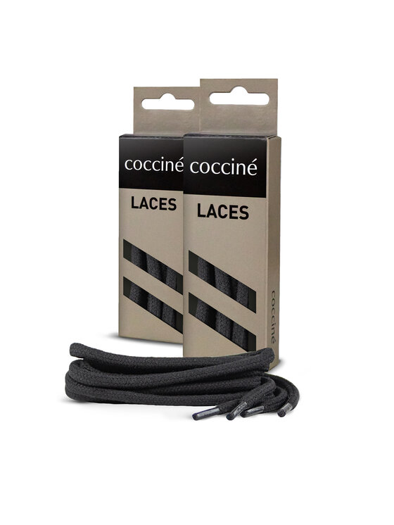 Coccine Шнурівки для взуття Coccine SZNUROWADŁA 75 cm F3 BAWEŁNIANE v.AZ Чорний