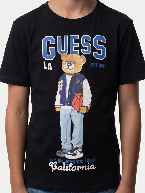 Guess Guess Camiseta L6YI19 K3750 Negro Regular Fit
