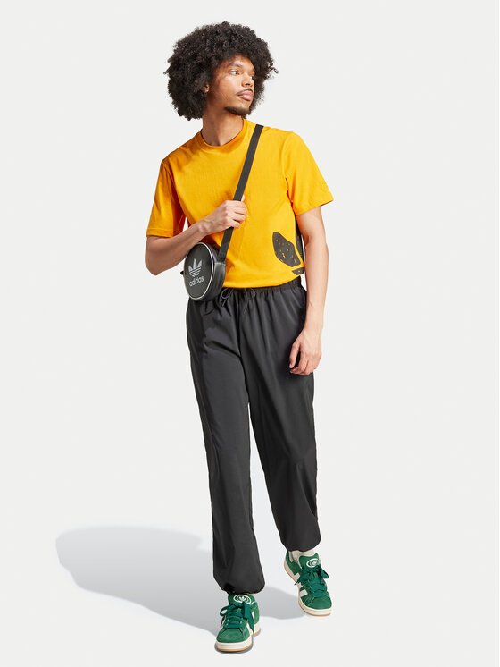 adidas adidas Póló Supply Street IX6749 Narancssárga Regular Fit