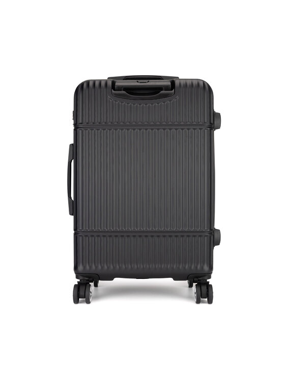 GINO ROSSI Stredný kufor Gino Rossi GIN-WAL-002-CCC-M Čierna