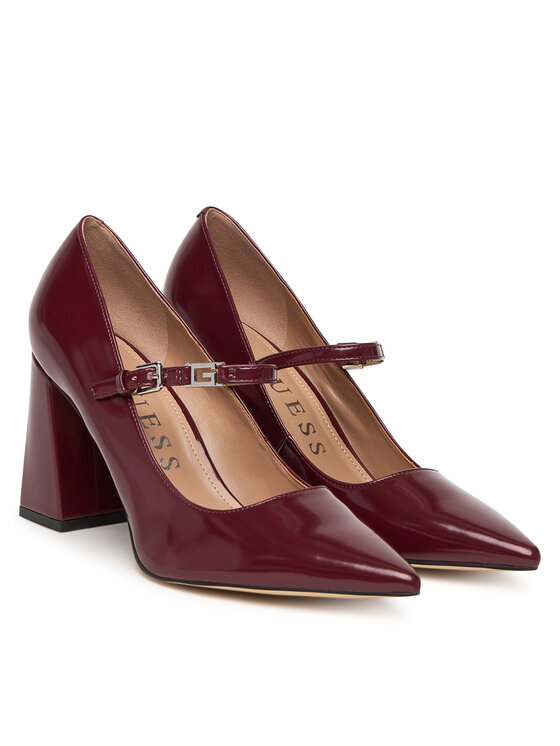 Guess Туфлі Guess FLPRR2 PAF08 Бордовий