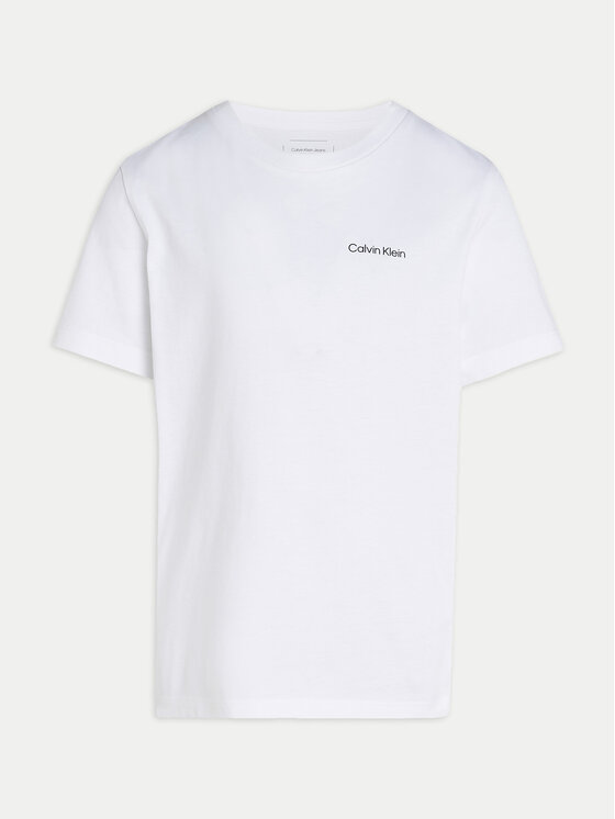 Calvin Klein Jeans Calvin Klein Jeans Majica IU0IU00683 Bela Regular Fit