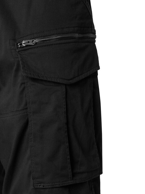 G-STAR G-STAR Pantalones cortos de tela Rovic Zip D08566-5126-990 Negro Relaxed Fit