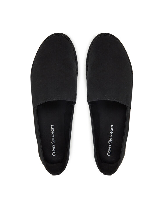 Calvin Klein Jeans Espadrile Calvin Klein Jeans Flatform Esdparille Mg/Hdw YW0YW01737 Črna