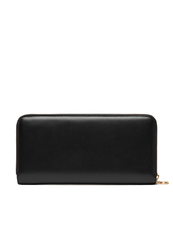 Calvin Klein Портфейл Calvin Klein Ck Large Zip Around LV04F1093G Черен