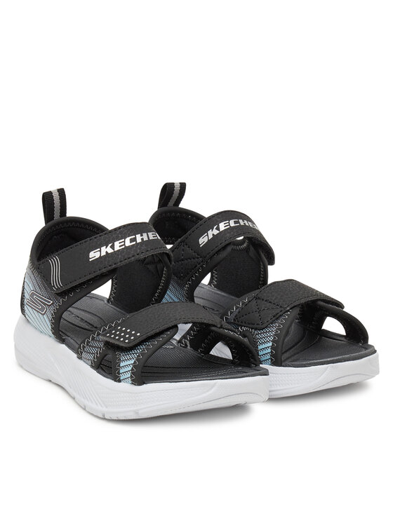 Skechers Босоніжки Skechers Microspec-Splash- 407034L/BKSL Чорний