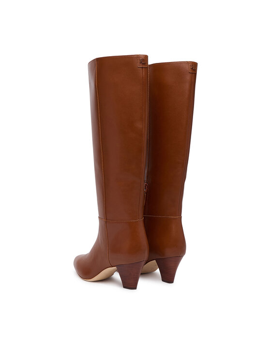 LAUREN RALPH LAUREN Cizme LAUREN RALPH LAUREN Emrsyn Tl Hl Bo Tal 802P15714002 Maro