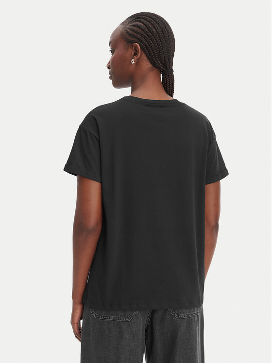 Liu Jo Liu Jo Camiseta WA6372 JS923 Negro Regular Fit