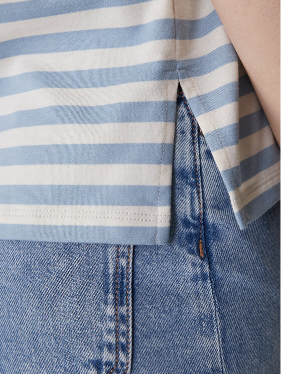 Weekend Max Mara Weekend Max Mara Camiseta Venaco 2615971031 Celeste Relaxed Fit