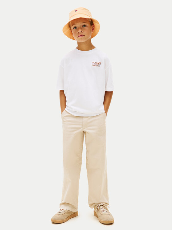 Tommy Hilfiger Tommy Hilfiger Camiseta KB0KB10194 Blanco Regular Fit