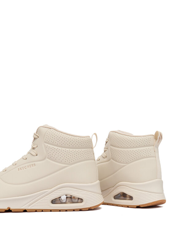 Skechers Sneakersy Skechers Uno 177097/OFWT Biela