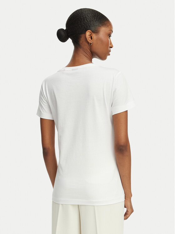 BOSS BOSS Camiseta C_Elove_4 50559077 Blanco Slim Fit