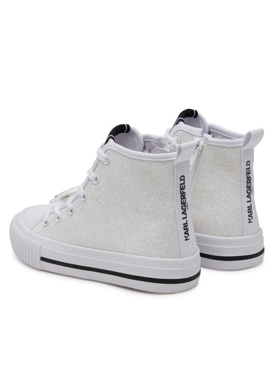 Karl Lagerfeld Kids Trampki Karl Lagerfeld Kids Z30585 M Biały