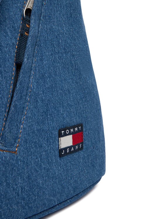 Tommy Jeans Hátizsák Tommy Jeans Tjm Utility Denim Sling Bag AM0AM14051 Kék